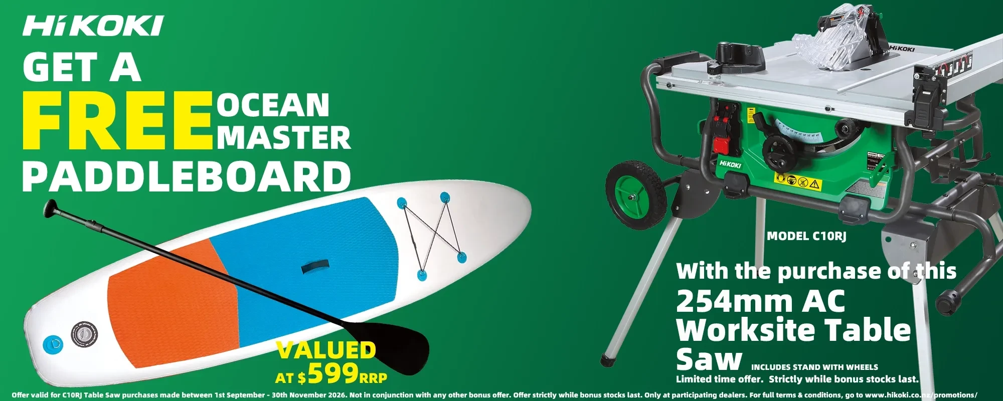 FREE PADDLEBOARD